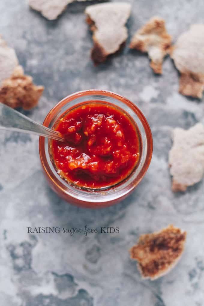 Sugar Free Peach BBQ Sauce | Raising Sugar Free Kids - smoky, sweet and completely delicious, this sauce is not BBQ sauce as you know it - it's better. And, as if that wasn't enough, it's sugar free!