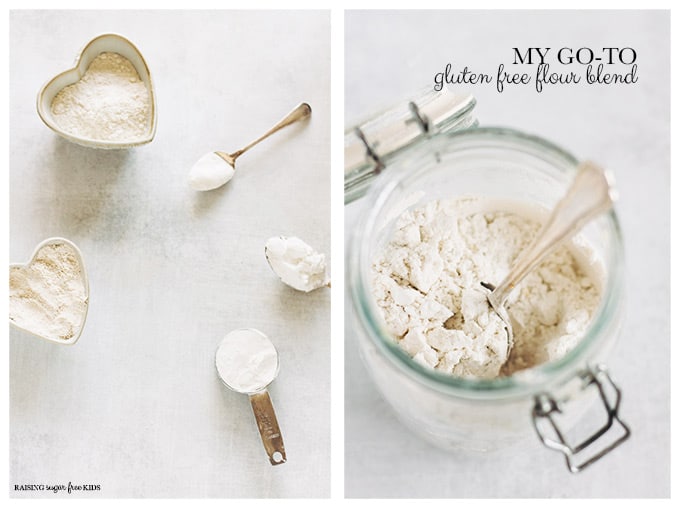 My Go-To Gluten Free Flour Blend | Raising Sugar Free Kids - no gluten free flour blend is foolproof or works 100% every time, but when I want a flour blend for gluten free cakes or bakes, I will go with this one every time. Makes for fluffy, light, beautiful baked goods. #glutenfree #sugarfree 